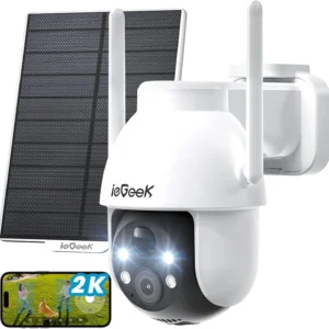 360° HD Outdoor Solar Surveillance Camera