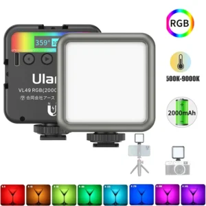Full Color RGB LED Photography Lights