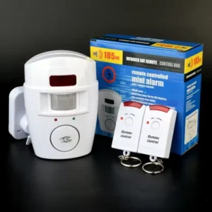 Wireless Motion Sensor Detector/Alarm with Remote Controls Infrared Motion Sensor Alarm Battery-powered Home Security System