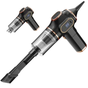 Wireless Car Vacuum Cleaner with multipurpose attachments