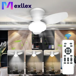 6 Speed Ceiling Fan with Light & Remote Control