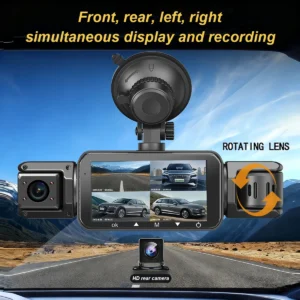 Wireless 360° dashcam